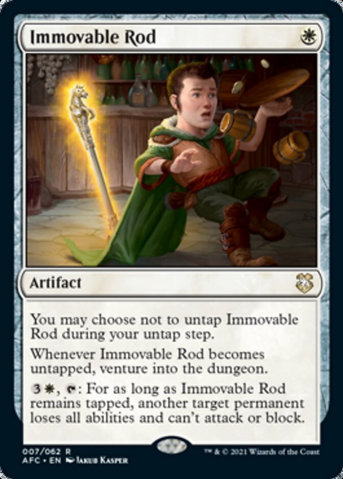 Immovable Rod [Dungeons & Dragons: Adventures in the Forgotten Realms Commander] | Good Games Adelaide SA