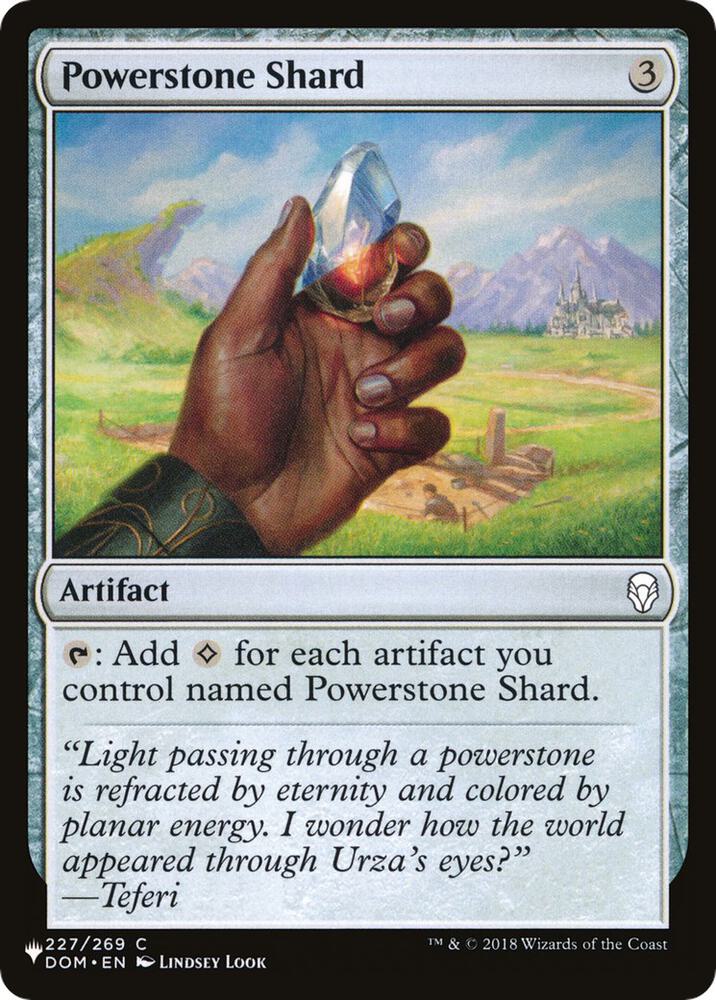 Powerstone Shard 227/269 (The List Reprints)  | Good Games Adelaide SA