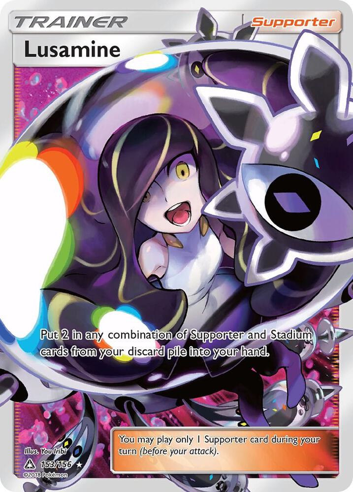 Lusamine Full Art 153/156 (SM - Ultra Prism)  - Holofoil | Good Games Adelaide SA