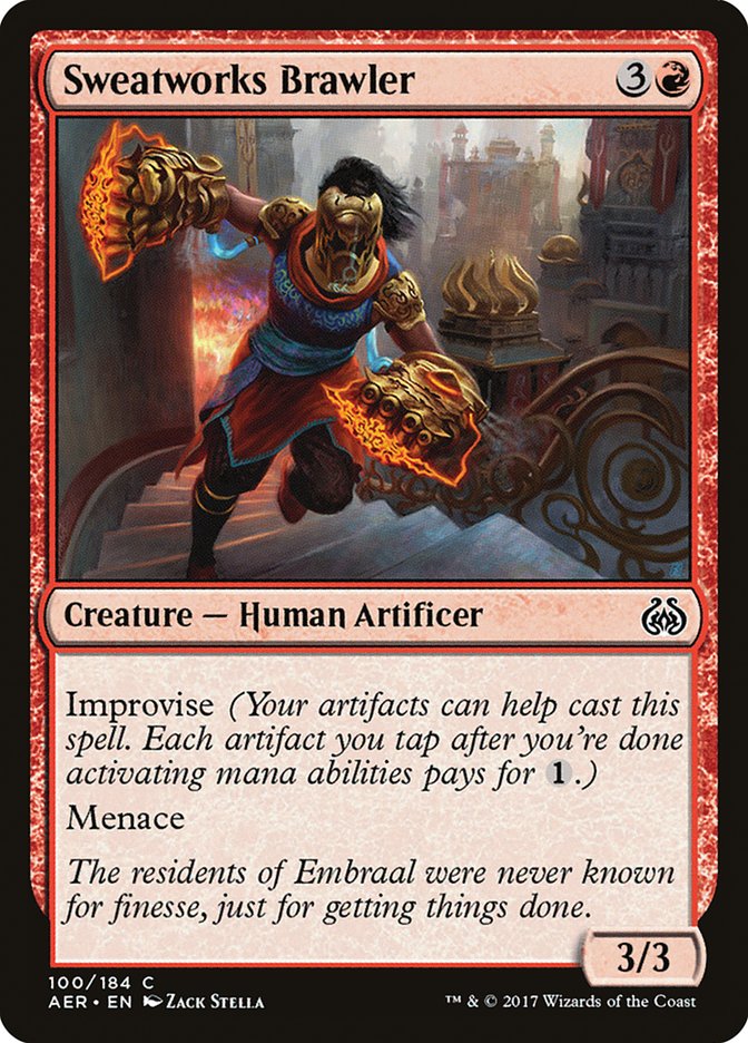 Sweatworks Brawler 100 (Aether Revolt)  | Good Games Adelaide SA