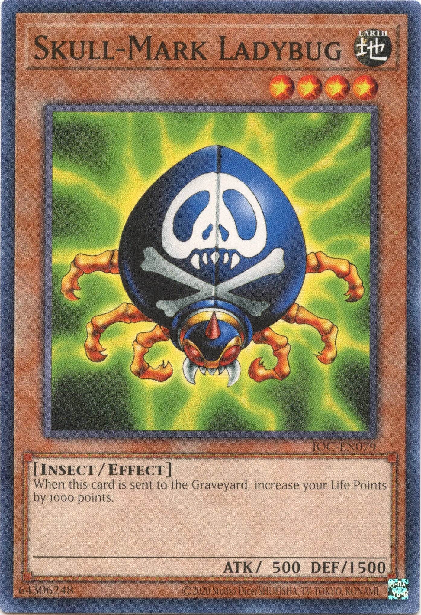 Skull-Mark Ladybug (25th Anniversary) [IOC-EN079] Common | Good Games Adelaide SA