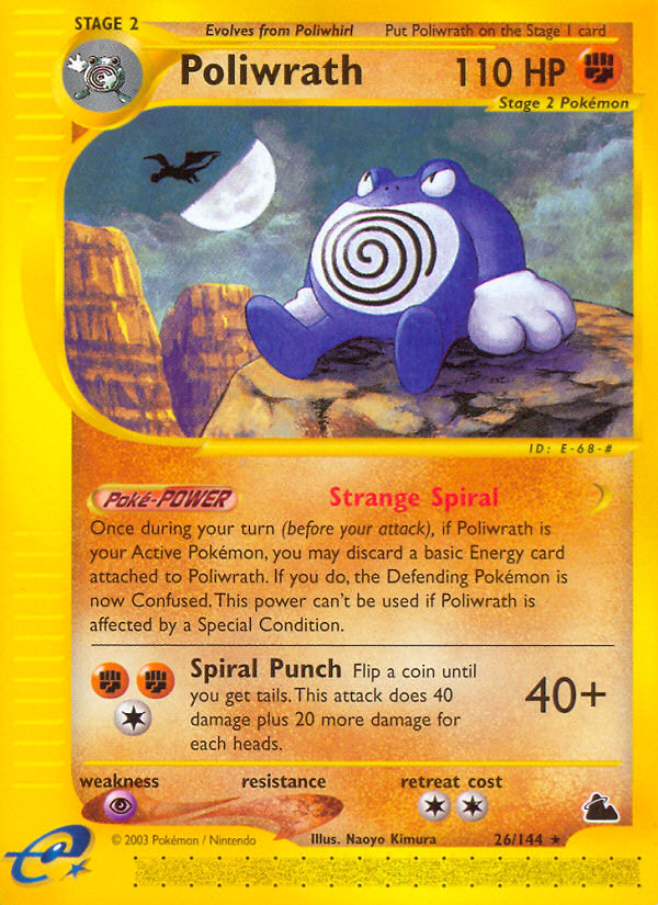 Poliwrath (26/144) [Skyridge] | Good Games Adelaide SA