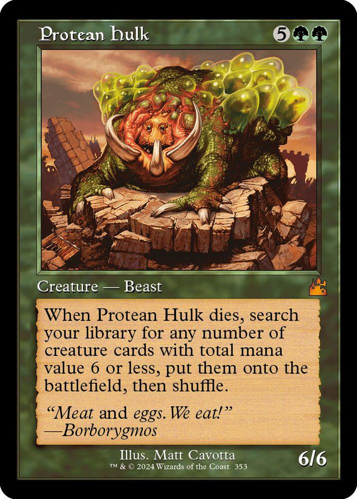 Protean Hulk 353 (Ravnica Remastered)  | Good Games Adelaide SA