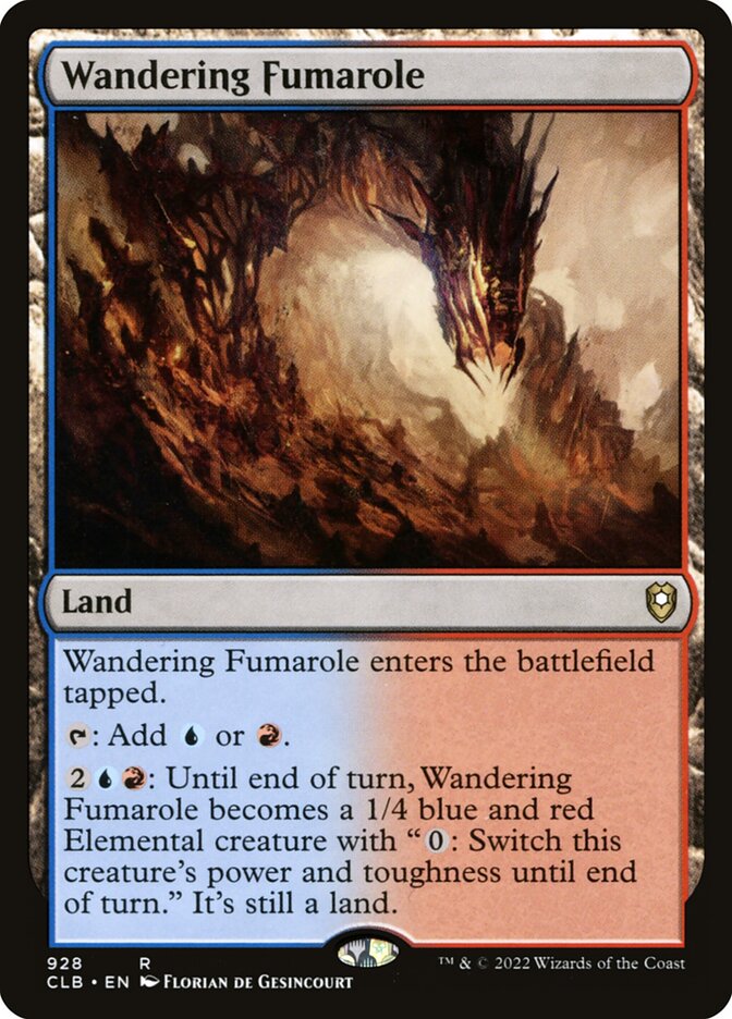 Wandering Fumarole 928 (Commander Legends: Battle for Baldur's Gate)  | Good Games Adelaide SA