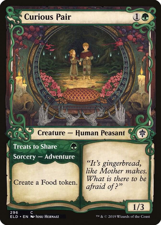 Curious Pair // Treats to Share 296 (Throne of Eldraine)  - Foil | Good Games Adelaide SA