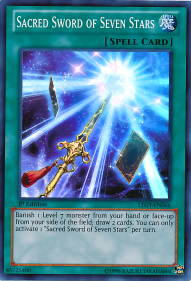 Sacred Sword of Seven Stars [LTGY-EN066] Super Rare | Good Games Adelaide SA