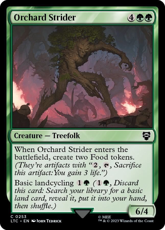 Orchard Strider 253 (Commander: The Lord of the Rings: Tales of Middle-earth)  | Good Games Adelaide SA