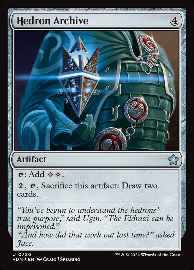 Hedron Archive 726 (Foundations)  - Foil | Good Games Adelaide SA