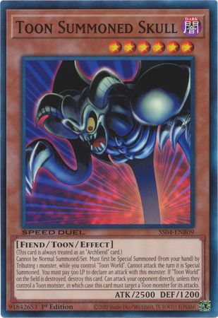 Toon Summoned Skull [SS04-ENB09] Common | Good Games Adelaide SA
