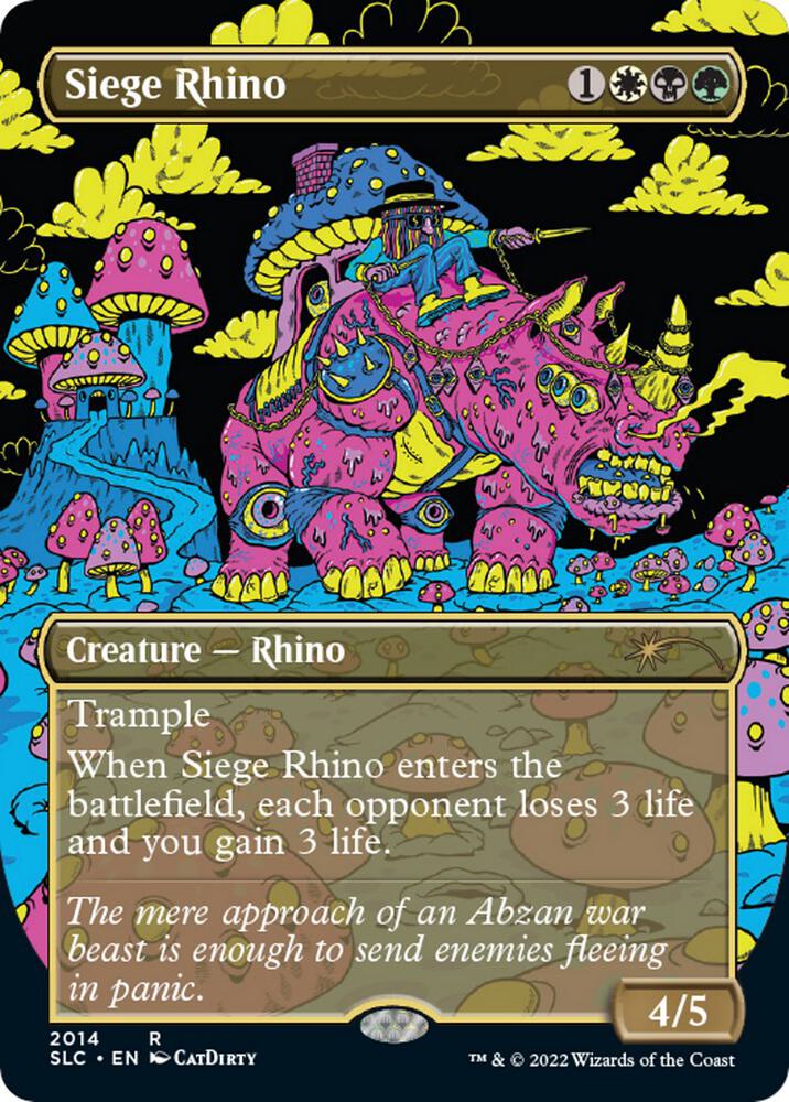 Siege Rhino 2014 (Secret Lair: 30th Anniversary Countdown Kit)  | Good Games Adelaide SA