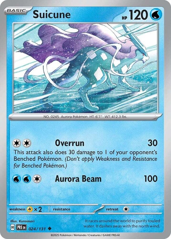 Suicune 024/131 (SV: Prismatic Evolutions)  | Good Games Adelaide SA