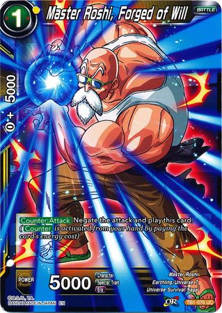 Master Roshi, Forged of Will (Alternate Art) [TB1-076] | Good Games Adelaide SA