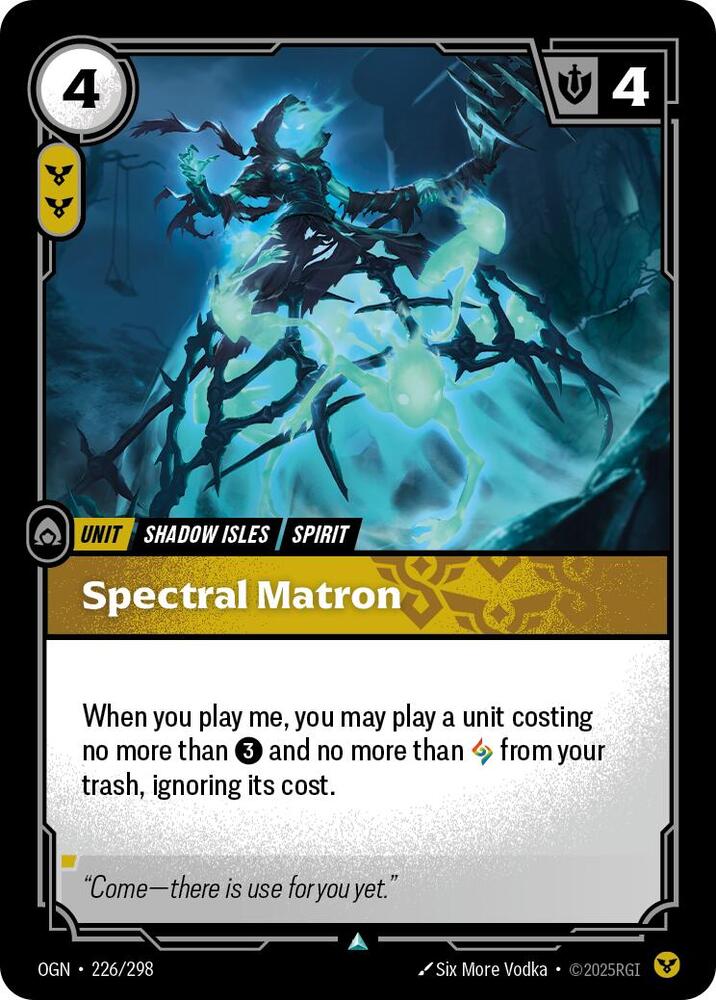 Spectral Matron 226/298 (Origins)  | Good Games Adelaide SA