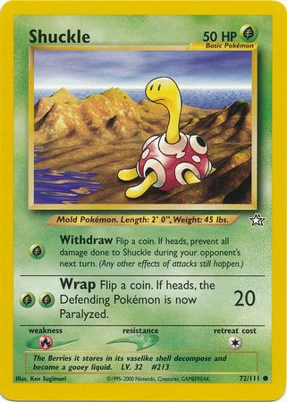 Shuckle (72/111) [Neo Genesis Unlimited] | Good Games Adelaide SA