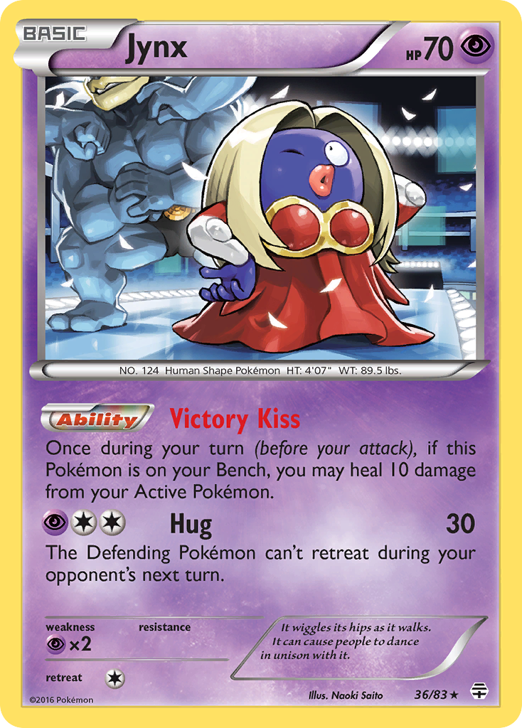 Jynx (36/83) [XY: Generations] | Good Games Adelaide SA