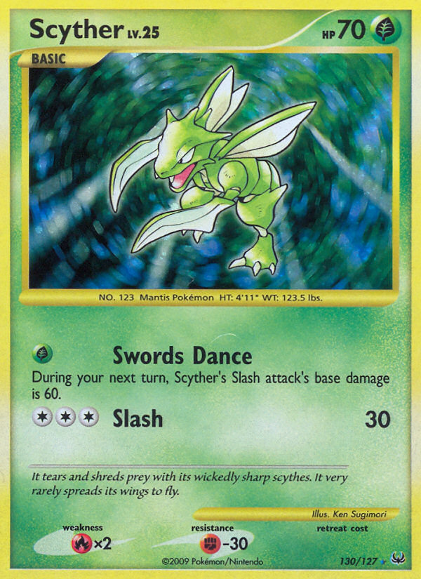 Scyther (130/127) [Platinum: Base Set] | Good Games Adelaide SA