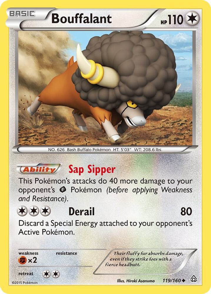 Bouffalant 119/160 (XY - Primal Clash)  | Good Games Adelaide SA