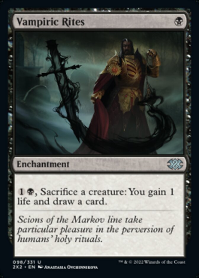 Vampiric Rites [Double Masters 2022] | Good Games Adelaide SA