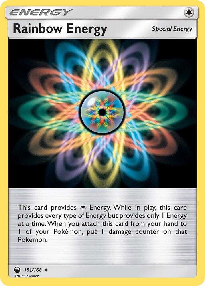 Rainbow Energy 151/168 (SM - Celestial Storm)  | Good Games Adelaide SA