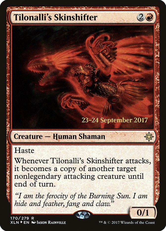 Tilonalli's Skinshifter [Ixalan Promos] | Good Games Adelaide SA