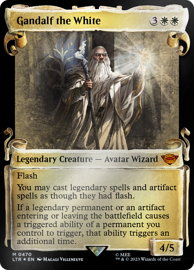 Gandalf the White [The Lord of the Rings: Tales of Middle-Earth Showcase Scrolls] | Good Games Adelaide SA