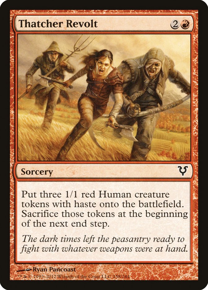 Thatcher Revolt 158 (Avacyn Restored)  - Foil | Good Games Adelaide SA