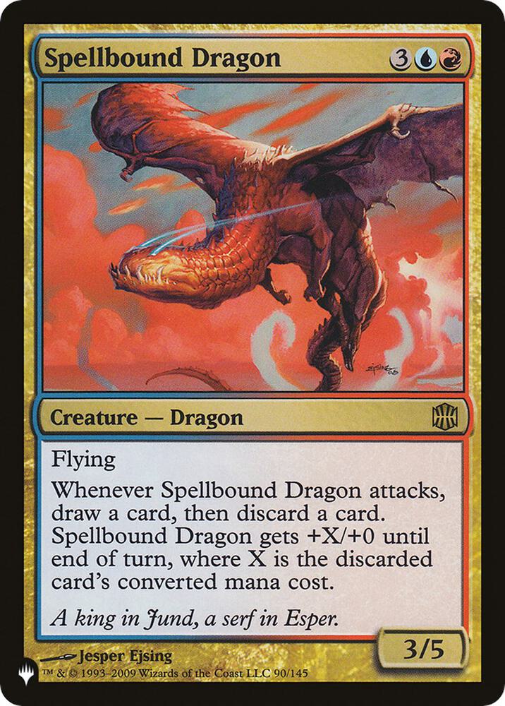 Spellbound Dragon 90/145 (The List Reprints)  | Good Games Adelaide SA