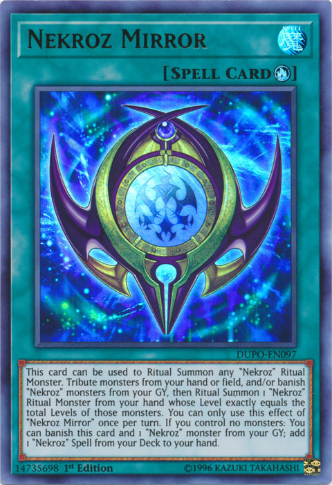 Nekroz Mirror [DUPO-EN097] Ultra Rare | Good Games Adelaide SA