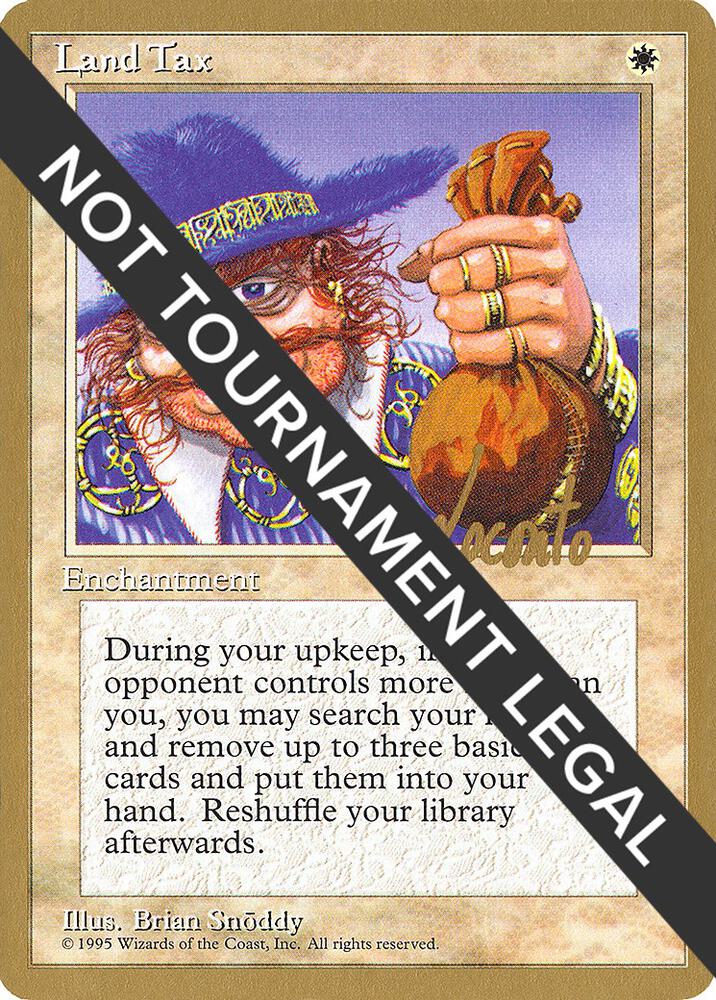 Land Tax 1996 Michael Loconto 4ED  (World Championship Decks)  | Good Games Adelaide SA