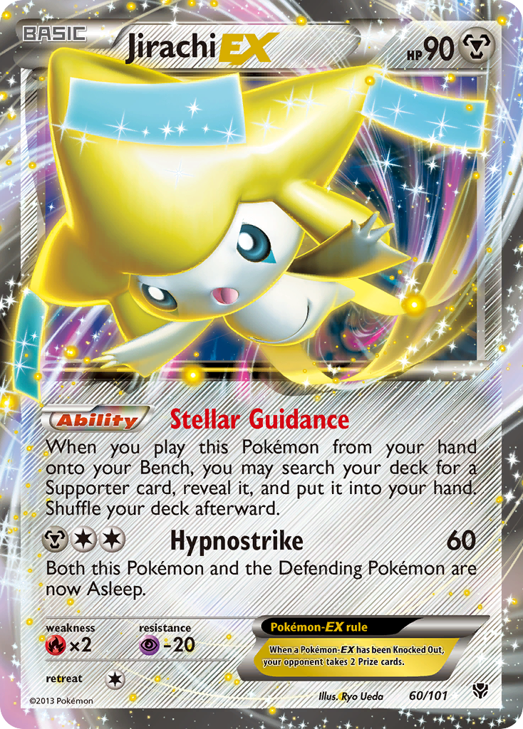 Jirachi EX (60/101) [Black & White: Plasma Blast] | Good Games Adelaide SA
