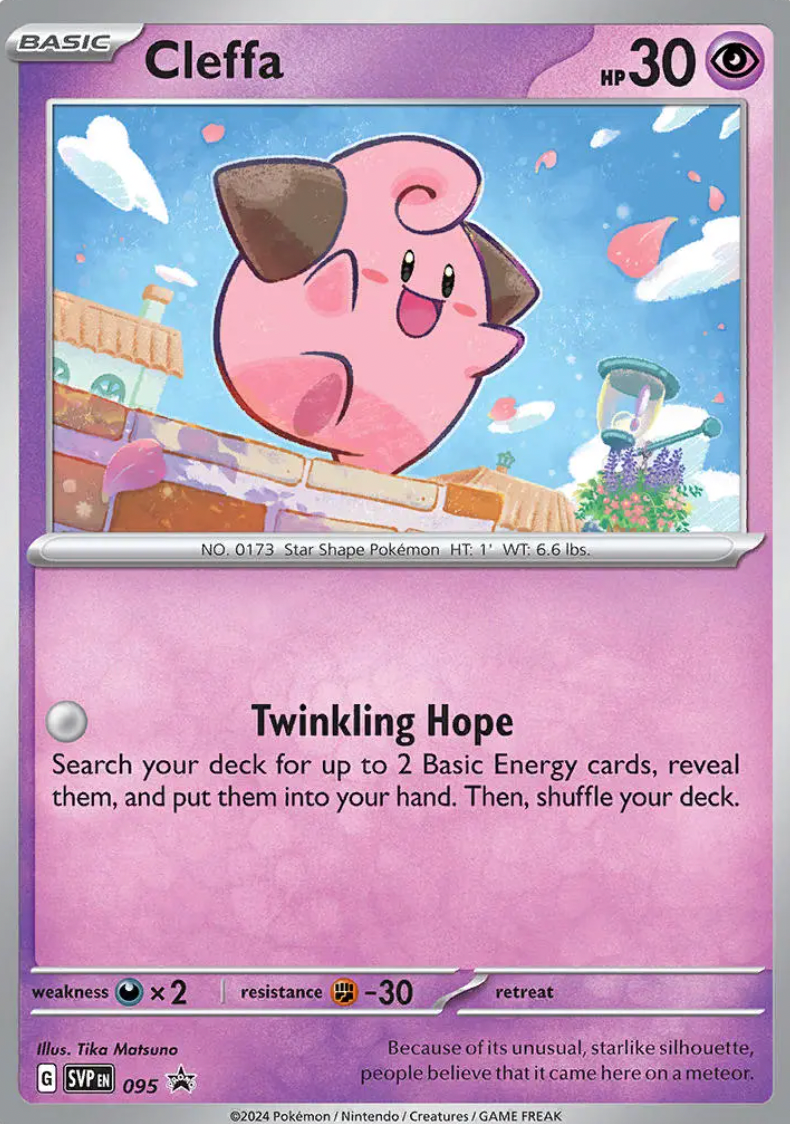 Cleffa (095) [Scarlet & Violet: Black Star Promos] | Good Games Adelaide SA