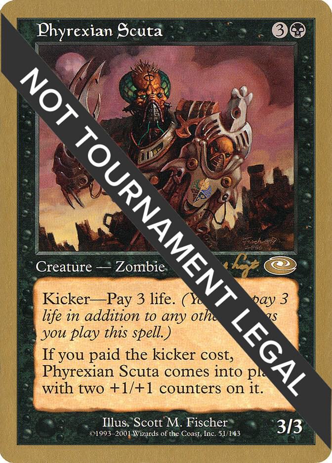 Phyrexian Scuta 2001 Tom van de Logt PLS tvdl51/138 (World Championship Decks)  | Good Games Adelaide SA