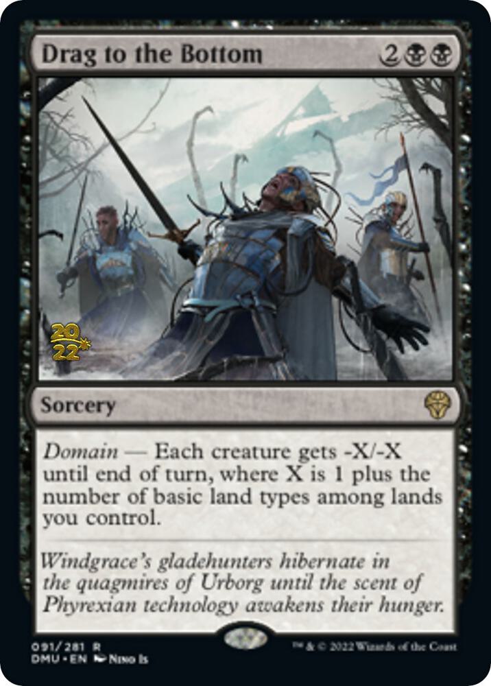 Drag to the Bottom 91 (Prerelease Cards)  - Foil | Good Games Adelaide SA