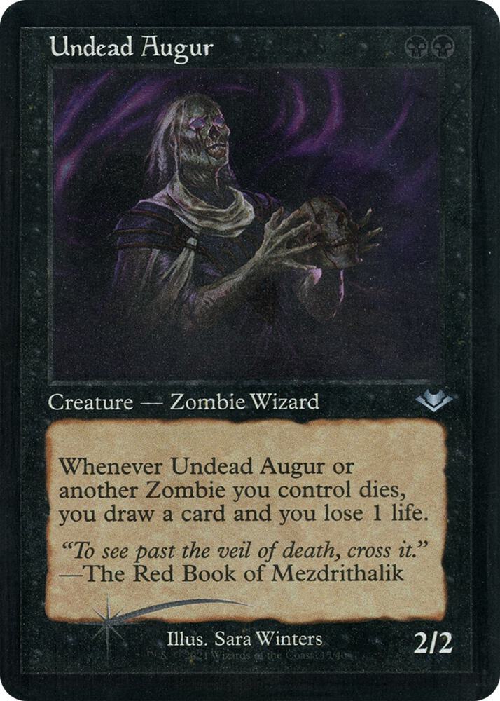 Undead Augur 15 (Modern Horizons)  - Retro Etched Foil | Good Games Adelaide SA