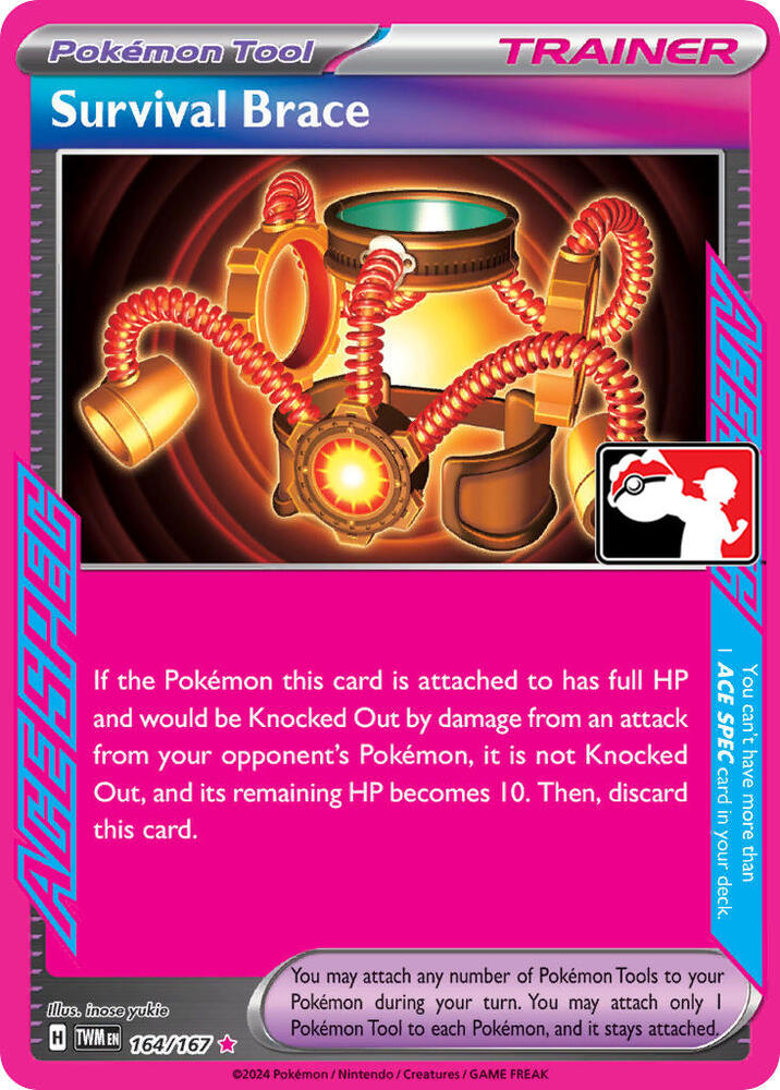 Survival Brace Series 6 164/167 (Prize Pack Series Cards)  - Holofoil | Good Games Adelaide SA