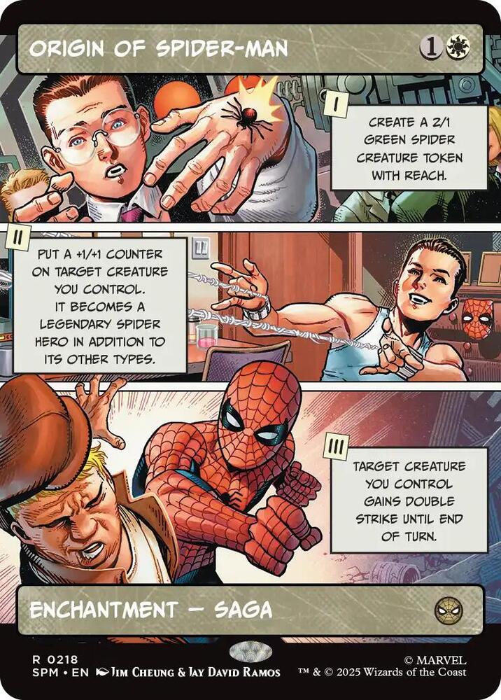Origin of Spider Man Borderless 218 (Marvel's Spider-Man)  | Good Games Adelaide SA
