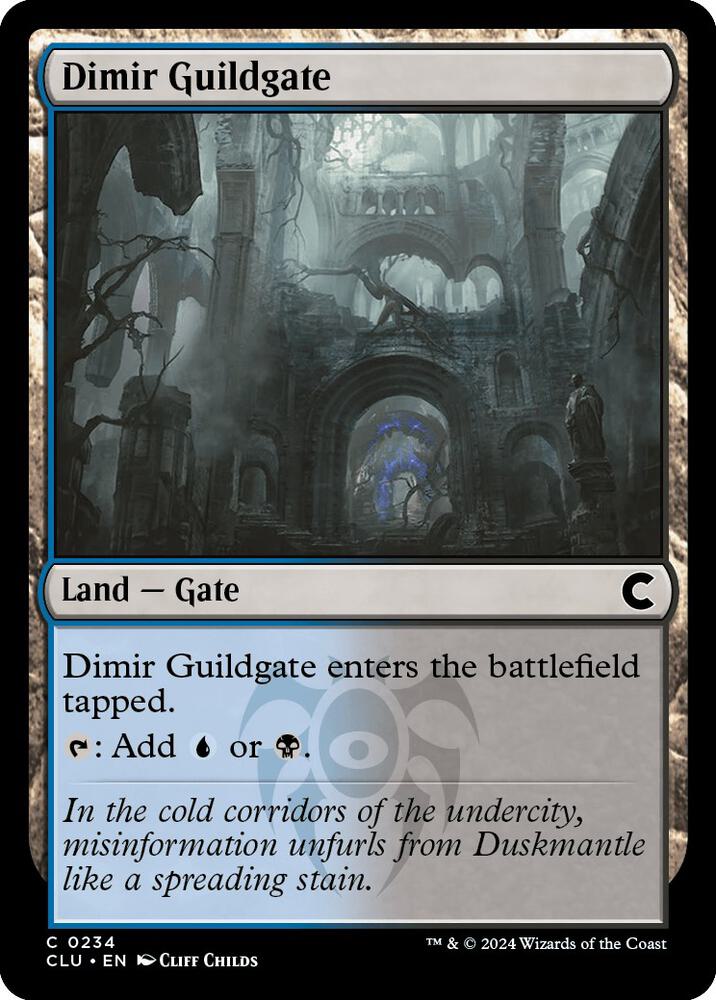 Dimir Guildgate 234 (Ravnica: Clue Edition)  | Good Games Adelaide SA