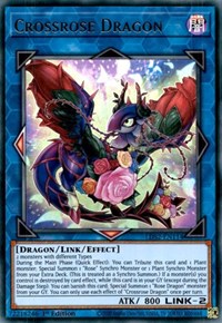Crossrose Dragon [LDS2-EN114] Ultra Rare | Good Games Adelaide SA
