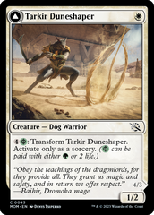 Tarkir Duneshaper // Burnished Dunestomper [March of the Machine] | Good Games Adelaide SA