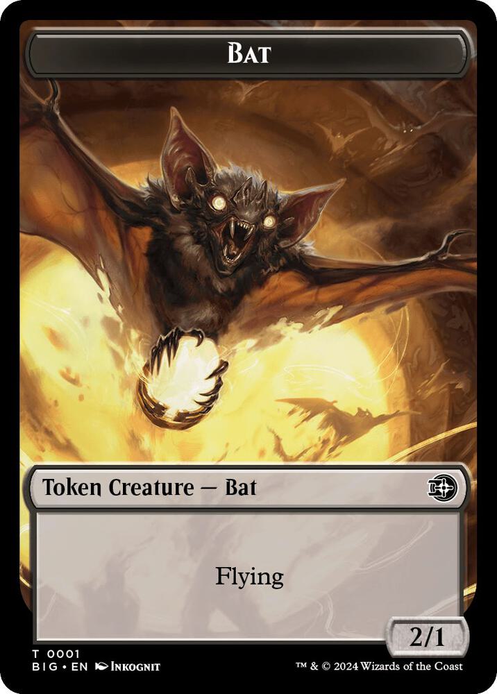 Bat Token 1 (Outlaws of Thunder Junction: The Big Score)  | Good Games Adelaide SA