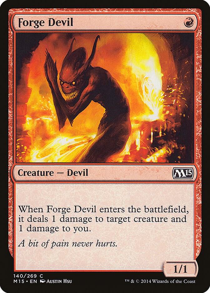 Forge Devil 140 (Magic 2015 (M15))  - Foil | Good Games Adelaide SA