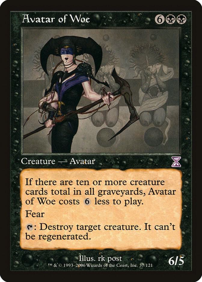 Avatar of Woe 37 (Timeshifted)  - Foil | Good Games Adelaide SA