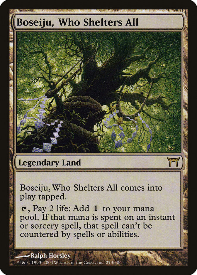 Boseiju, Who Shelters All 273 (Champions of Kamigawa)  | Good Games Adelaide SA