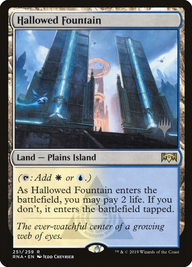 Hallowed Fountain [Promo Pack: Throne of Eldraine] | Good Games Adelaide SA