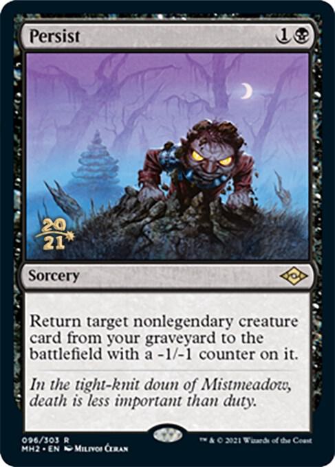 Persist 96 (Prerelease Cards)  - Foil | Good Games Adelaide SA