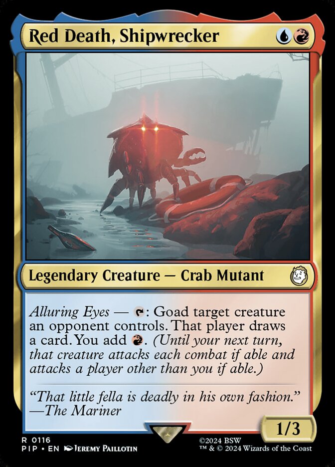 Red Death, Shipwrecker 116 (Universes Beyond: Fallout)  | Good Games Adelaide SA