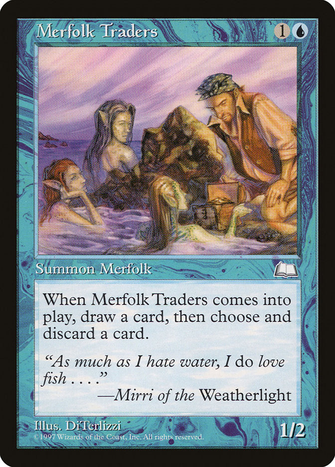 Merfolk Traders [Weatherlight] | Good Games Adelaide SA