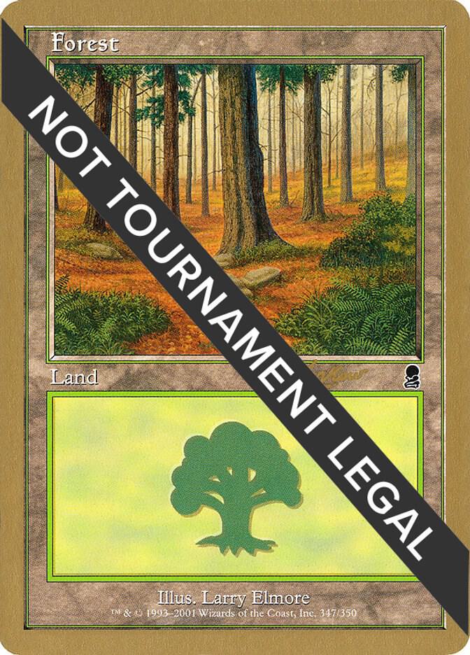 Forest 347 2002 Raphael Levy ODY  (World Championship Decks)  | Good Games Adelaide SA