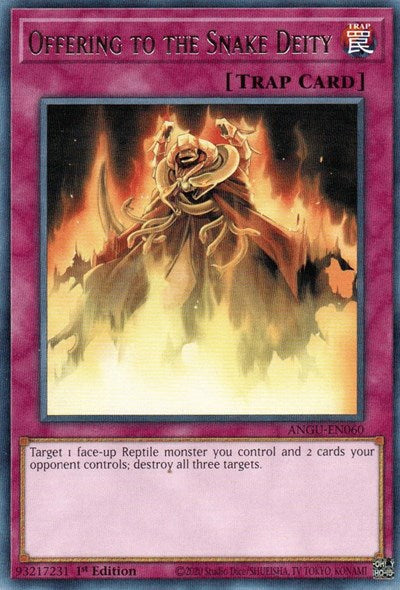 Offering to the Snake Deity (Rare) [ANGU-EN060] Rare | Good Games Adelaide SA