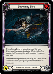 Drowning Dire (Red) [EVR110] (Everfest)  1st Edition Rainbow Foil | Good Games Adelaide SA